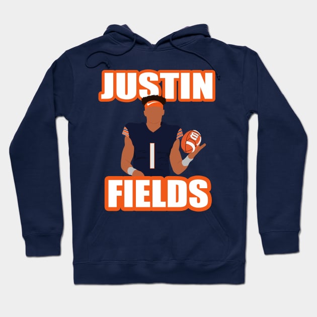 Justin Fields Hoodie by TheAwesome